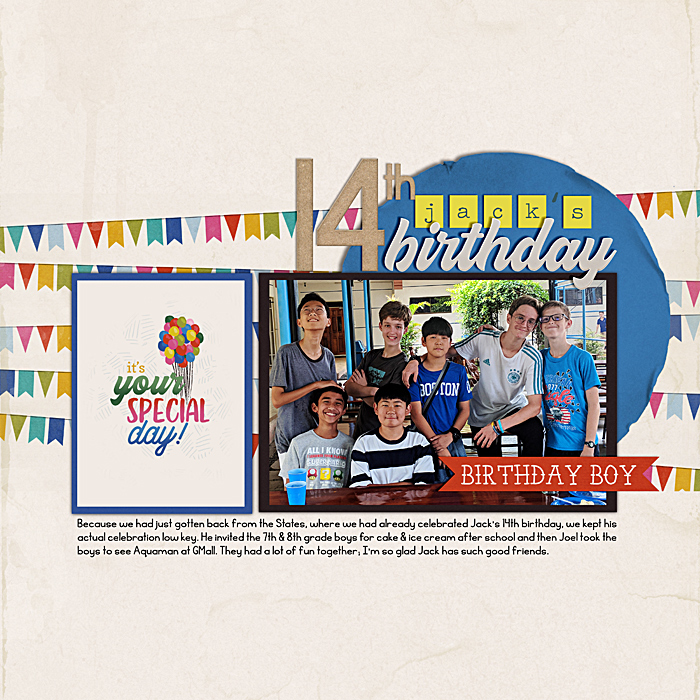 Jack's 14th Birthday Party
