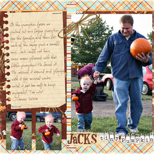 Jack's tiny pumpkin