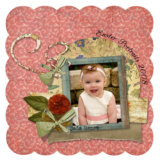 Jada~ Easter Portraits