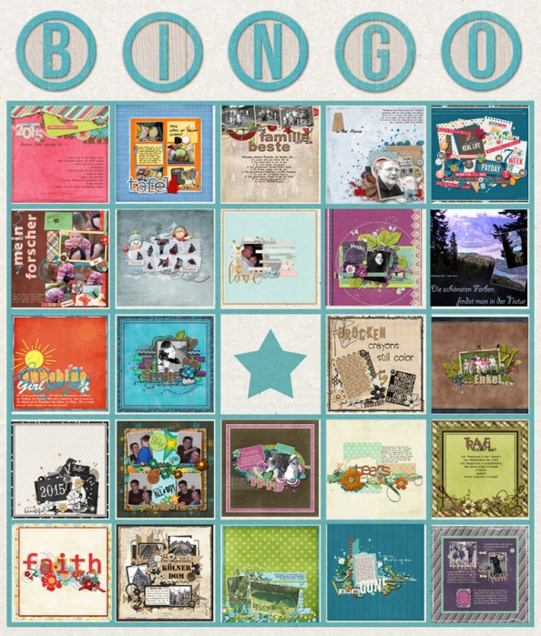 Januar Bingo Card