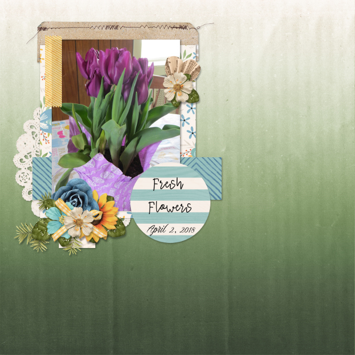 January 1- Fresh Flowers