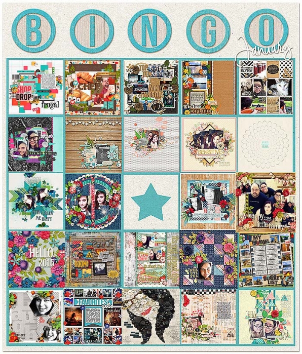 January Bingo Challenges
