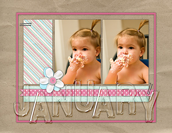 January calendar page