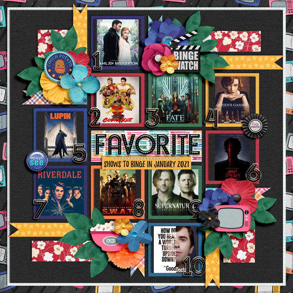 January fav shows to binge