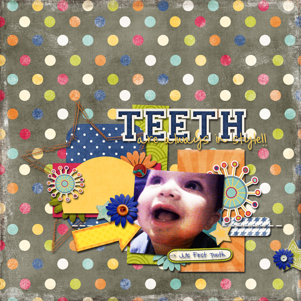 JJ's First Tooth