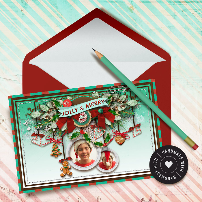 JOLLY & MERRY CARD