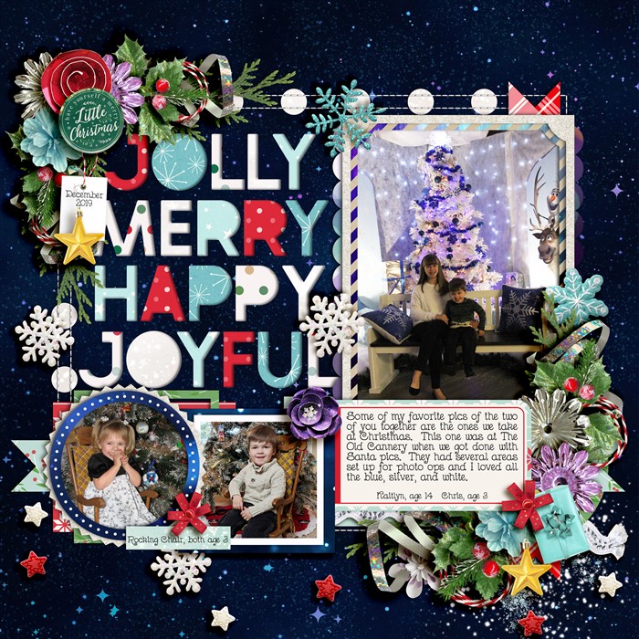 Jolly Merry Happy Joyful