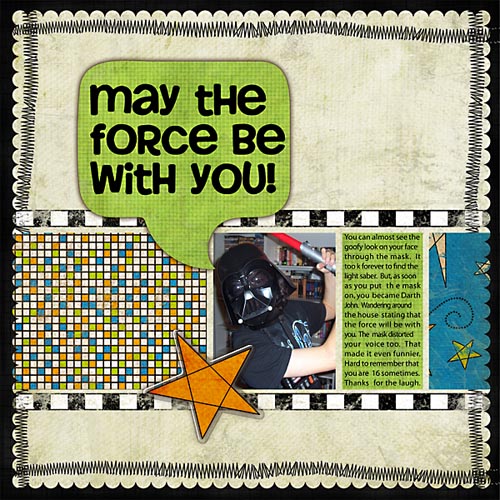 Journaling Challenge - May The Force Be With You