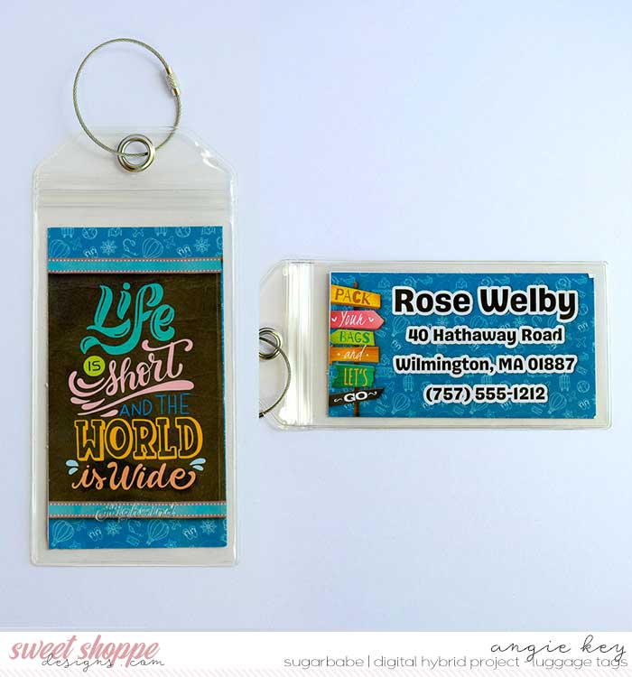 Journey Luggage Tag