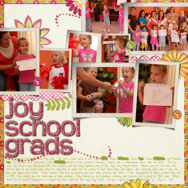 Joy School Grads