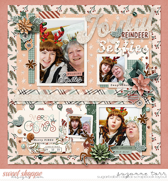 Joyful Reindeer Selfies