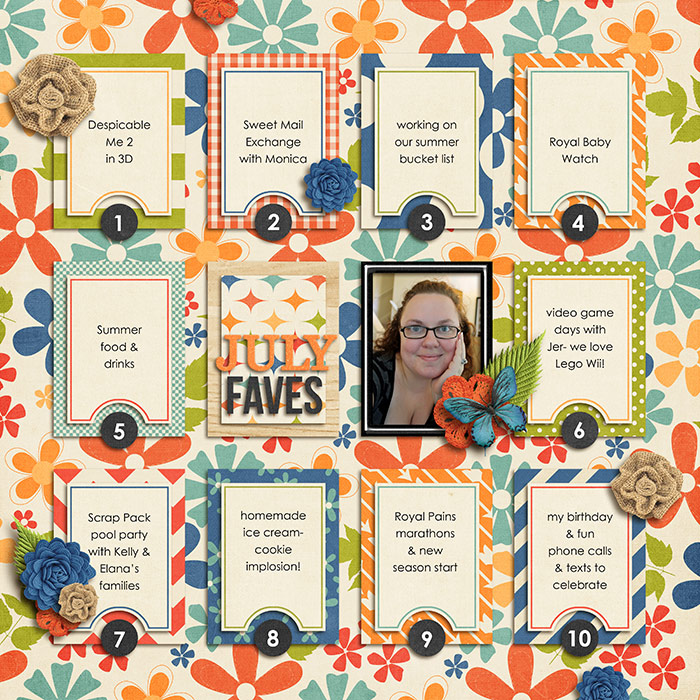 JUl 13 Faves