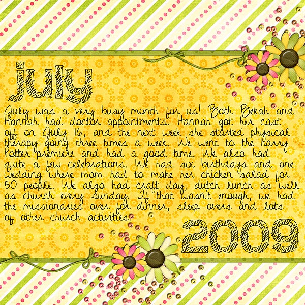 July 2009