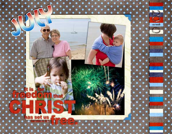 July 2010 Calendar