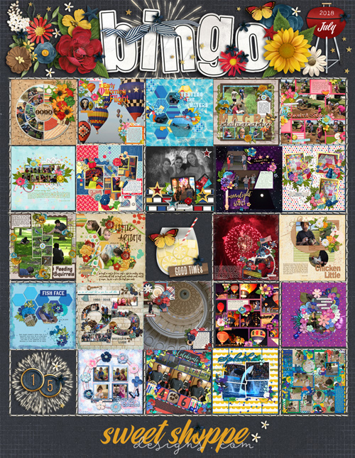 July 2018 Bingo Blackout!!