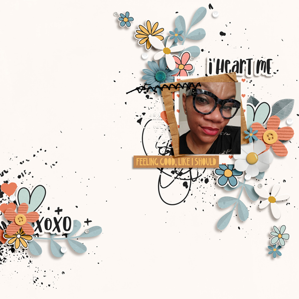 July 2022 - Scrapathon - 18July - Feeling Good