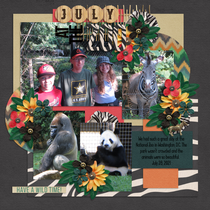 July at the Zoo