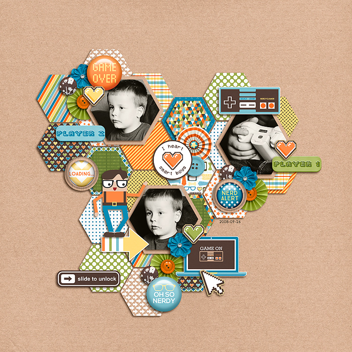July Bingo #8 - Throwback Trends: Hexagons
