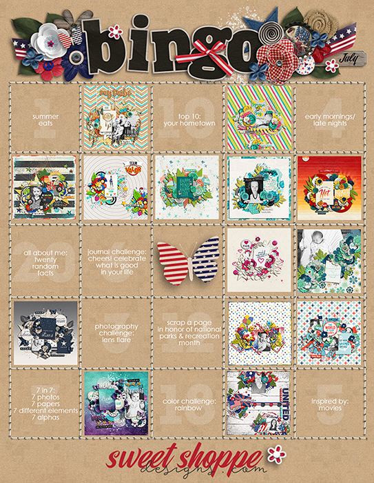 July Bingo