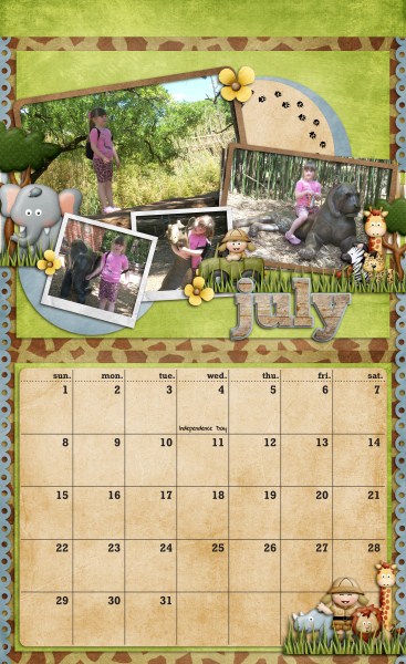 July Calendar