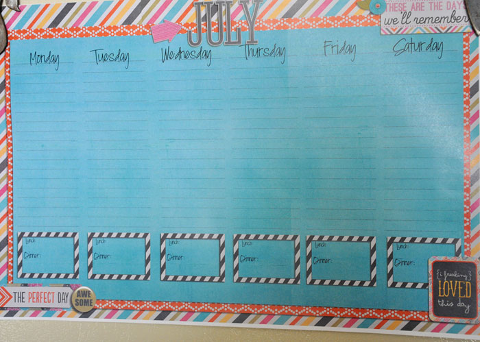 July Calendar