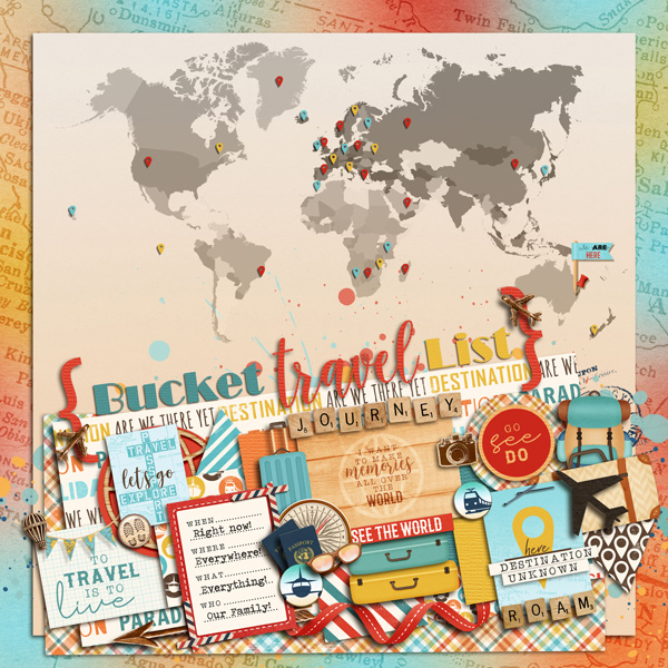 July Passport (2019) #17 - Scrap Stash