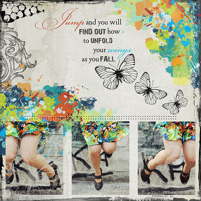 Jump and...