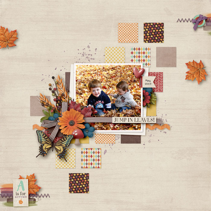 Jump in Leaves