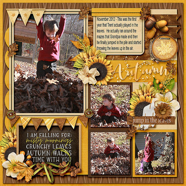 Jump in the Leaves - Trent