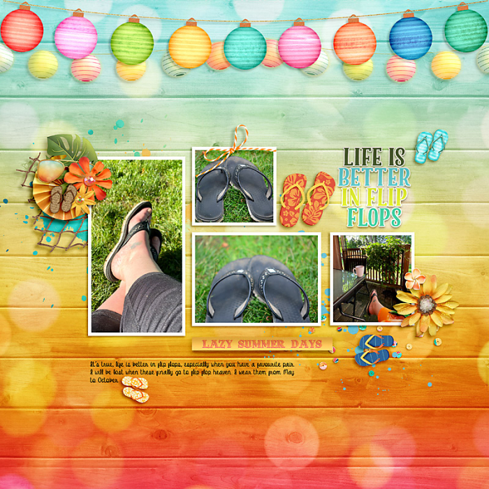 June 2021 Passport to Dreaming 9 Seasonal: National Flip Flop Day