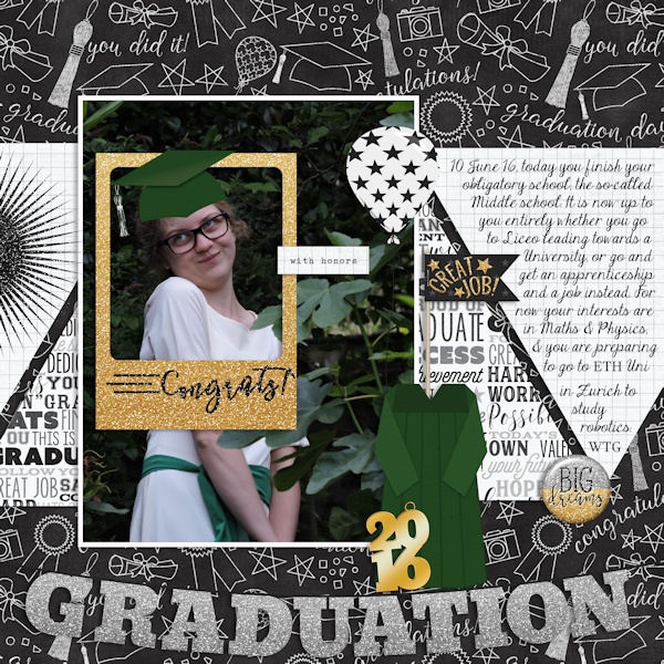 June Bingo 14 - graduation