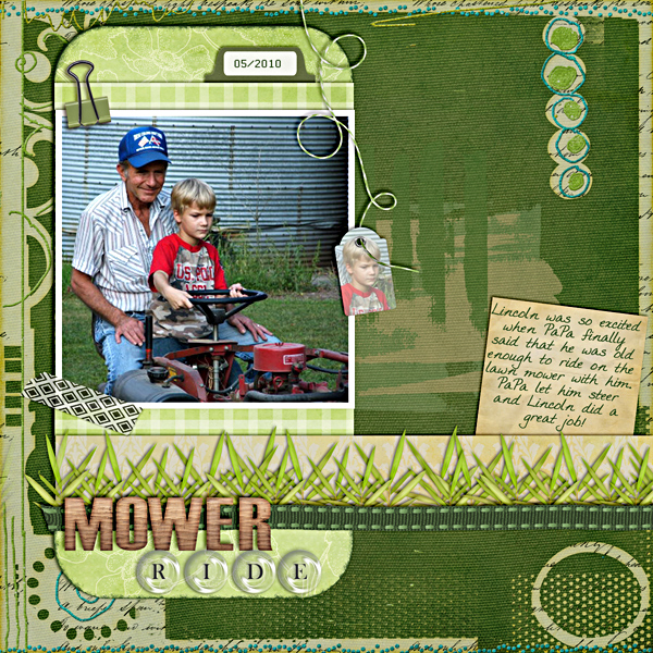 June Bingo #22-Mower Ride