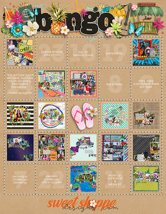 June Bingo Card