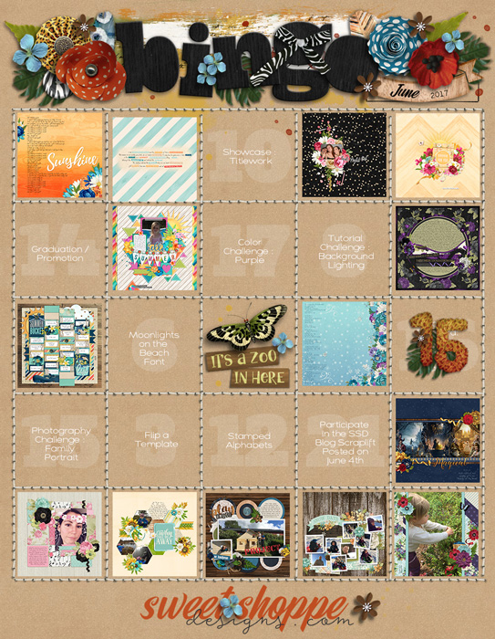 June bingo card