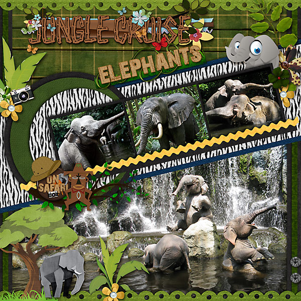 Jungle Cruise - Elephants