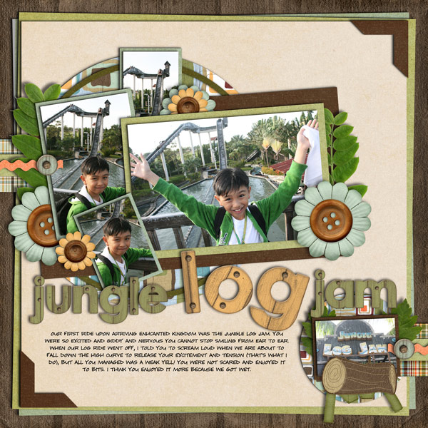 Jungle Log Jam