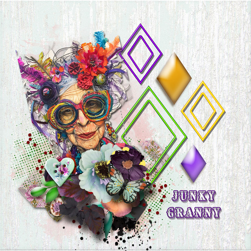 Junky granny