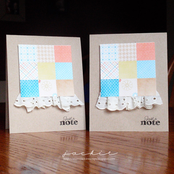Just a Note Cards {hybrid}