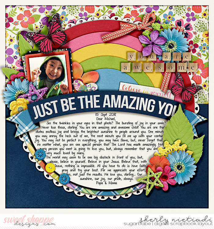 Just be amazing