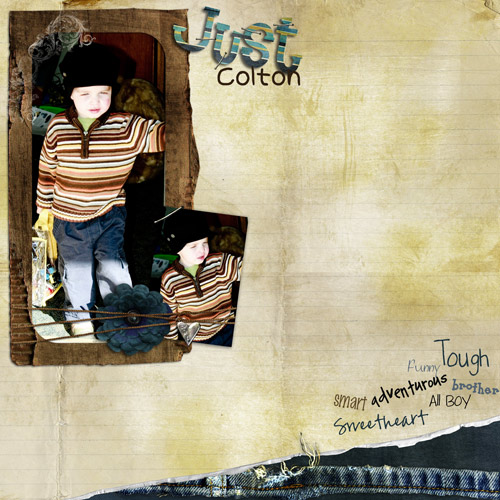 Just Colton (Inspiration Challenge #30)