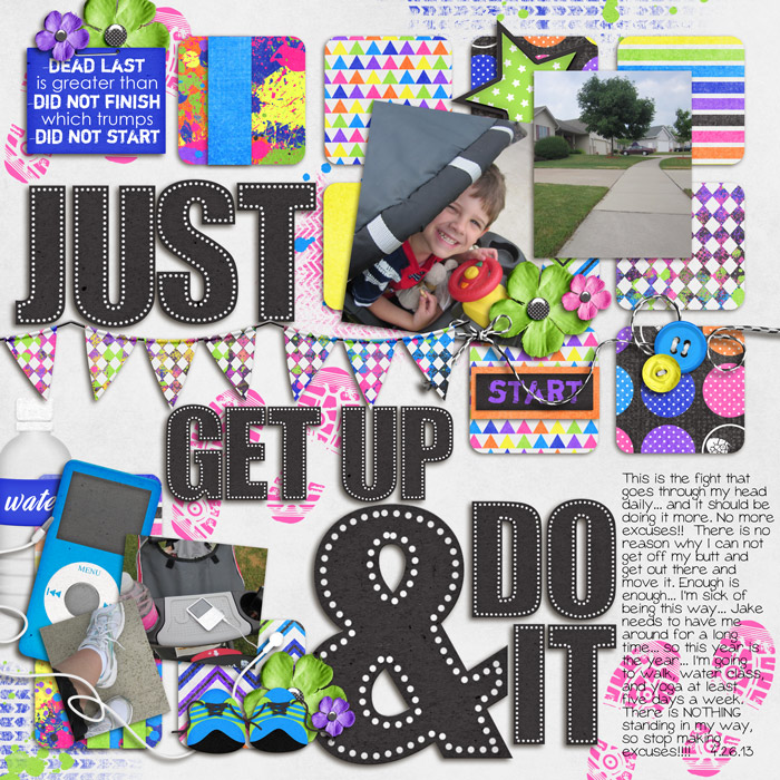 just get up and do it!