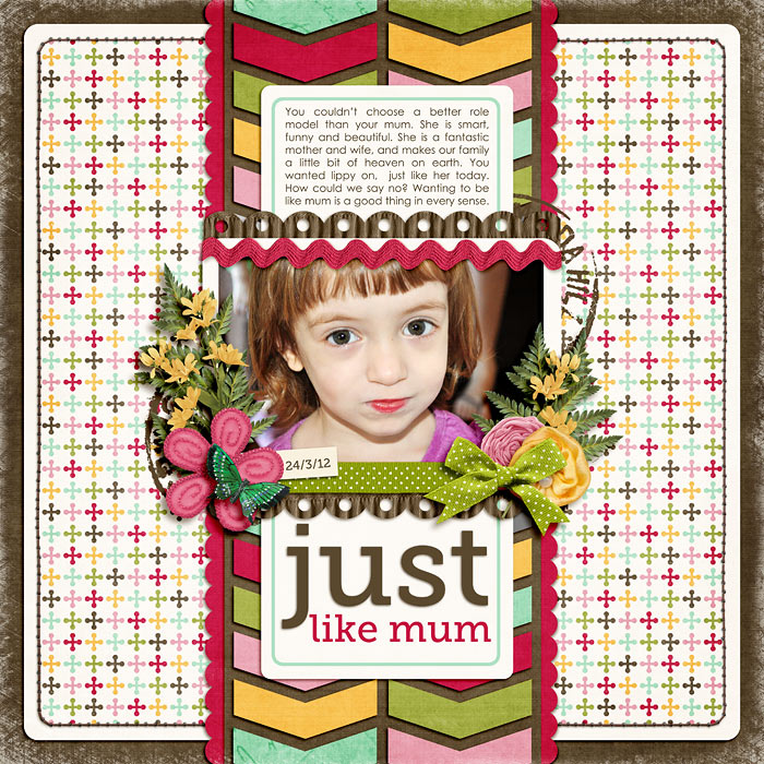 Just like Mum