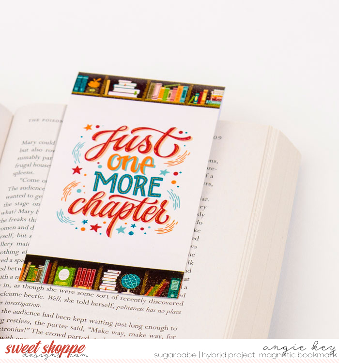 Just One More Chapter - Magnetic Bookmark
