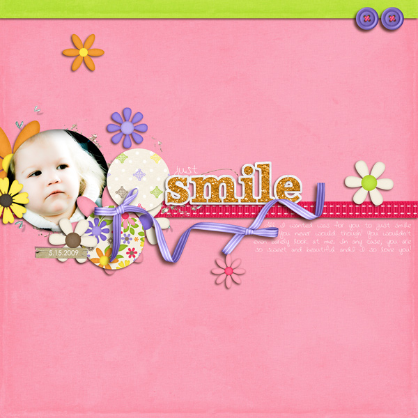 just smile