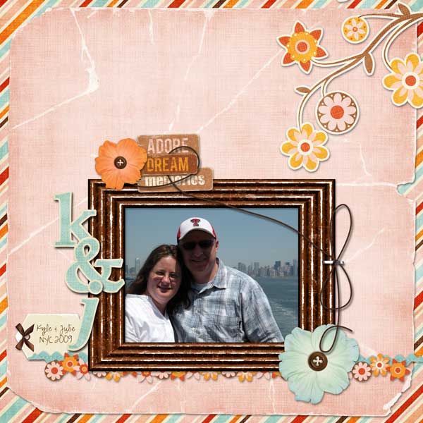 k and j