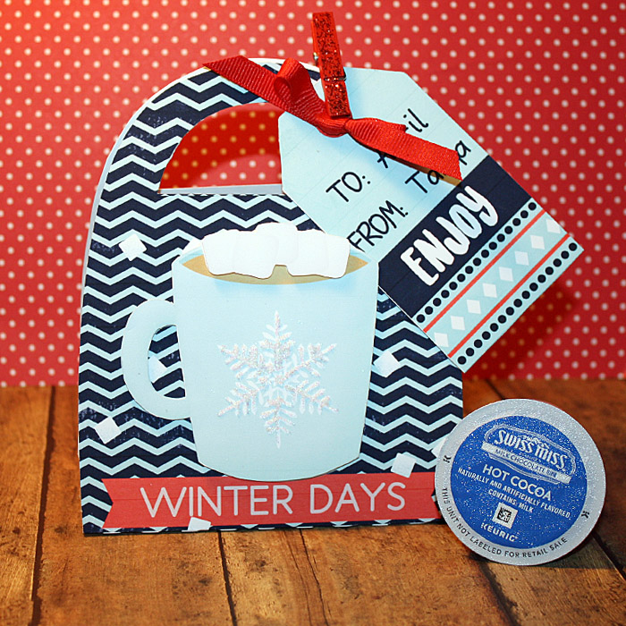 K-cup cocoa treat tote