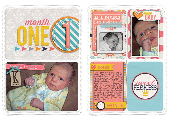 Kaitlyn 1 Month