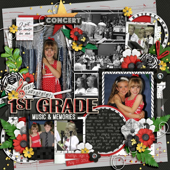 Kaitlyn ~ 1st Grade Music Performance