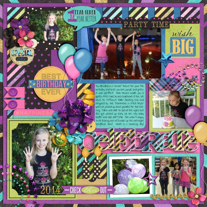 Kaitlyn turns 8!