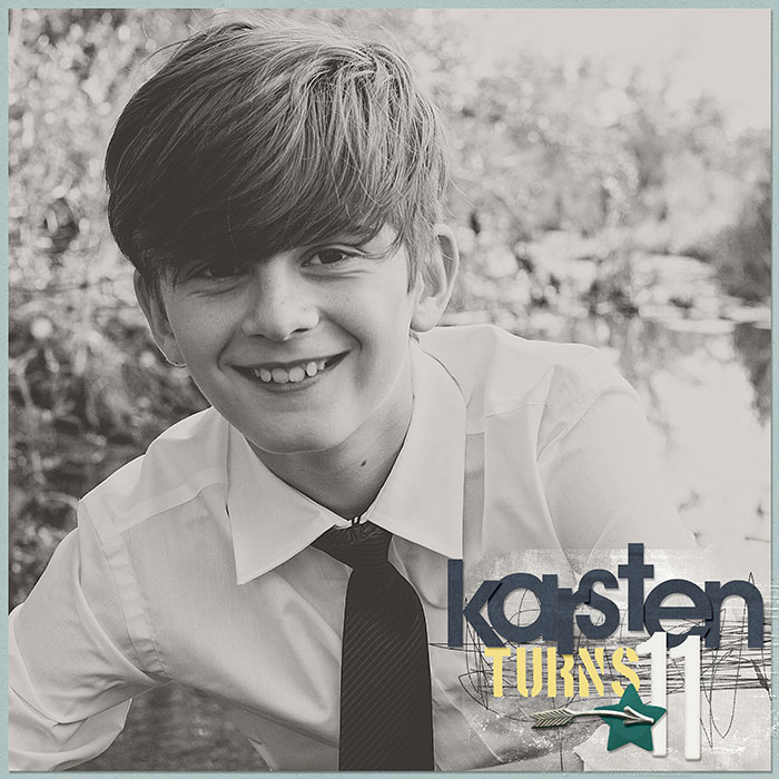 Karsten turns 11 - Left